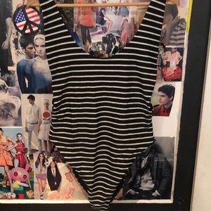 Aerie cheeky bottom one piece